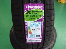 送料無料【Tourador】Xspeed TU1☆245/35R19☆2022年製造♪4本セット　未走行ラベル付き！_画像2