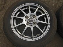 送料無料【A-TECH】SCHNEDER☆4.5J×14+43　PCD100-4穴☆TY　LuK 155/65Ｒ14[中古]タイヤ＆ホイール招きモアイ像　長野大橋店_画像2