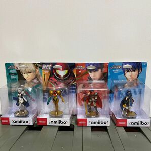 カムイ2P サムス　アイク　マルス　amiibo スマブラ4点セット