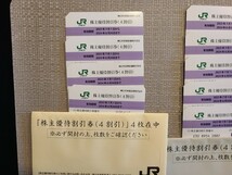 JR東日本　株主優待券　4割引券　14 枚　セット 　2023/7/1〜2024/6/30まで有効_画像2