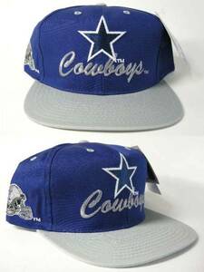 NFL ダラス カウボーイズ COWBOYS 90s VINTAGE デッドストック ヴィンテージ スナップバック キャップ SNAPBACK CAP ギャングスタ CRIPS