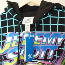 大きいサイズ定価16500円XL★アディダスオリジナルス×ジェレミースコット Jeremy Scott コラボパーカー車_画像9