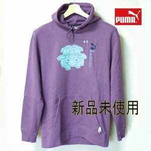 定価10450円M★PUMA プーマ POKEMON HOODIE FL ポケモンパーカー ポケットモンスター スウェットフシギバナ