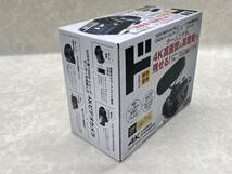 新品未使用♪ #24034 ドン・キホーテ 情熱価格 4Kビデオカメラ SONY製 Exmor RS CMOSイメージセンサー搭載 DV-AC3-2-BK_画像3