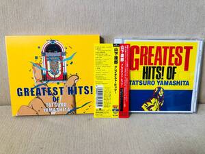 【即決 送無】 美品 限定鈴木英人画 特製ケースバージョン 山下達郎 GREATEST HITS OF T・Y 　カバー、紙ケース・帯・盤全て綺麗です。