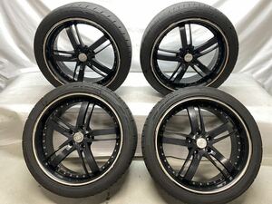 アルミ ホイール タイヤ 4本セット　 22インチ9.5J NITTO NT555 G2 265/40R22 22年生産