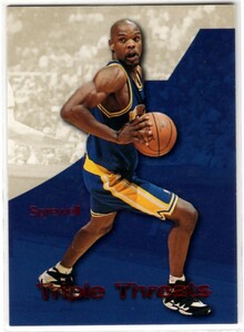 Latrell Sprewell ＜1996-97 SkyBox Premium Triple Threats Ruby＞ ルビーパラレル！