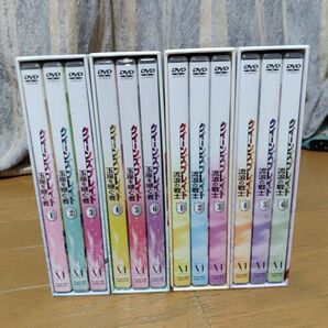 クイーズブレイド DVD 流浪の戦士 全6巻 玉座を継ぐ者 全6巻 計12本セット 収納ボックス付き 未開封品あり