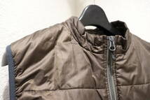 即決 10AW UNDERCOVERISM アンダーカバーイズム 2010AW フラップポケット付き キルティングベスト インナーダウンベスト風 メンズ 2 茶_画像3