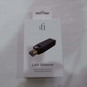 美品◆iFi-Audio アイファイオーディオ LAN iSilencer ノイズ除去 ネットワーク LAN フィルター ◆