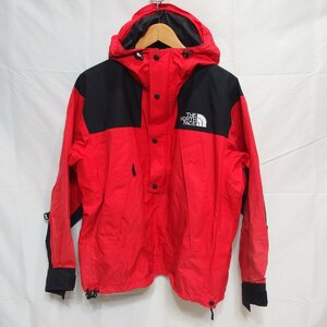 THE NORTH FACE◆ザ・ノース・フェイス メンズ マウンテンパーカ NP2189（レッド×ブラック）サイズL・人気モデル◆USED