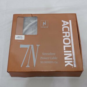 新品同様◆ACROLINK アクロリンク 7N-PC4030 Leggenda 1.5m 電源ケーブル◆