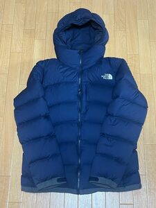 【送込】ノースフェイス　アコンカグアフーディー　ネイビー　XL　north face　ダウンジャケット