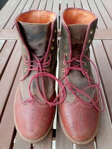 ダナー DANNER ワーク ブーツ US9 27cm 前後 アウトドア キャンプ フィールドワーク