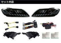 ヘッドライト アウディ Q7 4L系 前期/AFS機能搭載車用 2006年10月～2009年08月 左ハンドル用 シーケンシャルウインカー連動_画像3