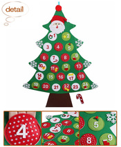 AP フェルトクリスマスツリー カウントダウンカレンダー クリスマスが楽しみに♪ MerryChristmas♪ 選べる3タイプ AP-UJ0109_画像3