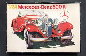 @中古絶版模型堂 ツクダ 1/24 メルセデスベンツ500K MERCEDES-BENZ ツクダホビー Heller エレール メルセデス ベンツ 500K グンゼ イマイ