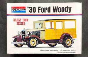 @中古絶版模型堂 モノグラム 1/24 '30フォードウッディ MONOGRAM 1930 Ford Woody フォード ウッディ 定形外送料510円