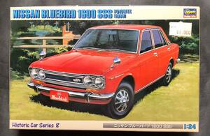 @中古絶版模型堂 ハセガワ 1/24 日産ブルーバード1600SSS P510WTK 1969 日産 ニッサン ブルーバード 1600 SSS 定形外送料510円