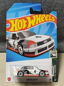 新品未開封品★ホットウィール アウディ ‘90 クアトロ HNJ85★レトロレーサーズ レーシングカー