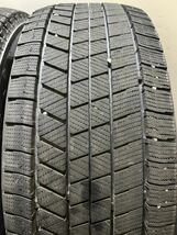 225/55R18 BRIDGESTONE/VRX3 21年製 スタッドレス 4本 ブリヂストン ブリザック エルグランド デリカ アウトランダー (2-D608)_画像2