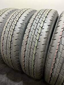 23年製 195/80R15 107/105N LT DUNLOP/SP175 新車外し ハイエース キャラバン 4本