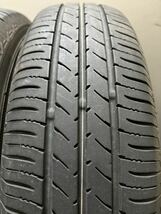 145/80R13 TOYO/NANOENERGY3 17年製 ダイハツ 純正 スチール 13インチ 4J ＋40 100 4H 夏タイヤ 4本 ミラ エッセ タント ムーヴ (南1-D794)_画像9