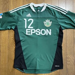 松本山雅FC ユニフォーム　2011 Ｏサイズ　ユニホーム　12　Ｊリーグadidas サイン入り