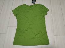 ◇Smartwool製　メリノウール素材　スリーブTシャツ　Sサイズ　スプリンググリーン色　定価￥7000　管理7_画像2