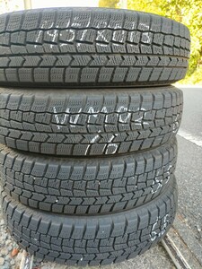 2016年製 ダンロップ スタッドレス WINTER MAXX02 145/80R13 中古4本 