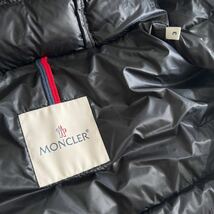 【正規/極美品】1000円〜!! MONCLER モンクレール LARUNS GILET 18年 ナイロンダウンベスト 3 Lサイズ メンズジャケット ネイビー 定番_画像7