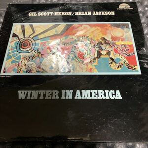  ultra rare popular record WINTER IN AMERICA GIL SCOTT-HERON AND BRIAN JACKSON analogue muro organ bar Fujiwara hirosi Kubota takesi... city 