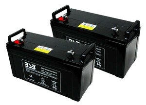 G&Yu バッテリー BPC12-120 （お得な２個セット）　　 完全密閉型ディープサイクル用
