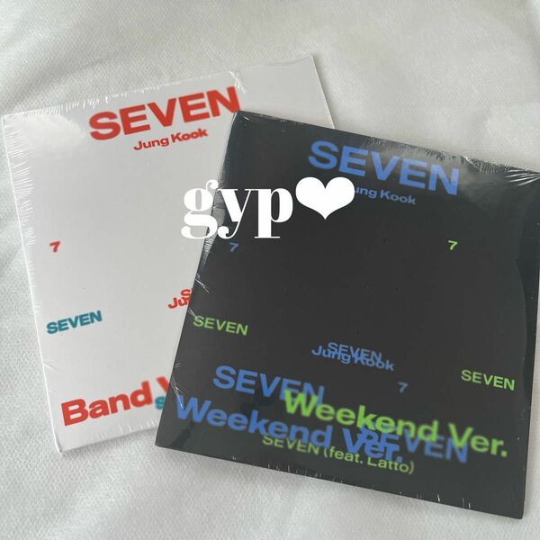 BTS ジョングク CD Seven (weekday/weekend) 2枚