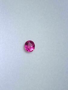 [60 раз лупа clean ] hot neon розовый шпинель 0.165ct