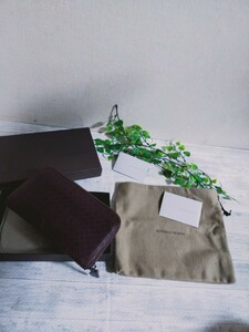 ボッテガ・ヴェネタ BOTTEGA VENETA ラウンドファスナー 財布 長財布 小銭入れあり