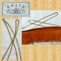 購入5万 GRACE CONTINENTAL グレースコンチネンタル ビスチェ キャミ カウレザー_画像3