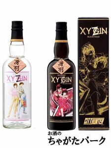 [2 pcs set ][ City Hunter ] light . sake structure place XYGIN PINK SILVER XYGIN BLACK GOLD 45 times 700ml×2 pcs set 