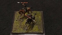 戦国武将 騎馬隊 1/72 プラモデル完成品_画像5