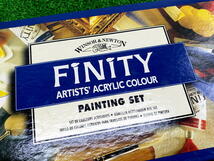 【岐阜市/直接引取り/近隣配送可】　未開封品 FINITY PAINTING SET　アクリルカラースターターセット　絵の具_画像7