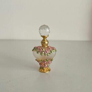  postage 230 jpy new goods rose puff .-m bottle perfume bottle container atomizer rose Gold glass 