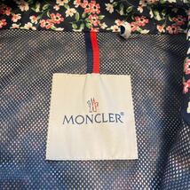 MONCLER モンクレール VIVE レディース ナイロンジャケット ナイロンパーカー アウター 花柄 00サイズ_画像3