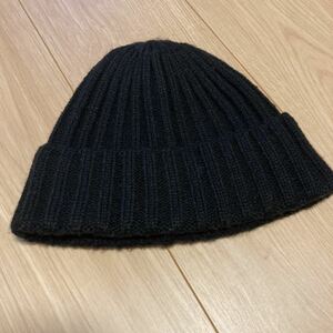 H&M エイチアンドエム ニット帽 ブラック