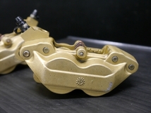 R53117 ビモータBIMOTA BB-1 BB1スーパーモノ 汎用ブレンボ40㎜ピッチ 4POT フロント ブレーキ　 キャリパー 左右ASSY BREMBO CBR GPZ 998_画像3