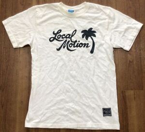 USA製★ハワイ Local Motion ロゴTシャツ Sサイズ★白 Good on 綿100%