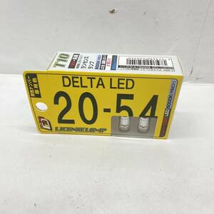 送料無料g25208 DELTA DIRECT デルタダイレクト D-2054 [LEDライセンスランプ2 T10 6000K 軽自動車ナンバー用 2個入 未使用品