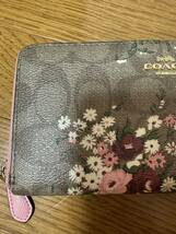 COACH コーチ 長財布 シグネチャー 花柄 レディース 箱付き_画像5