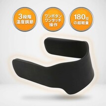 USB 充電式 首用 カイロ 暖 ネックウォーマー あたたかい 柔らかい 軽い 軽量 シンプル ポータブル 暖房 U型リング シリコン ウォーマー_画像8