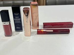 【D2800】ルージュ 口紅 ３本まとめ ESTEELAUDER Dior mystery 未使用品