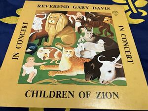 Reverend Gary Davis★中古LP/US盤「Rev.ゲイリー・デイヴィス～In Concert」